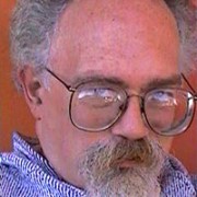 Roy Strong Man with glasses and gray hair and goatee